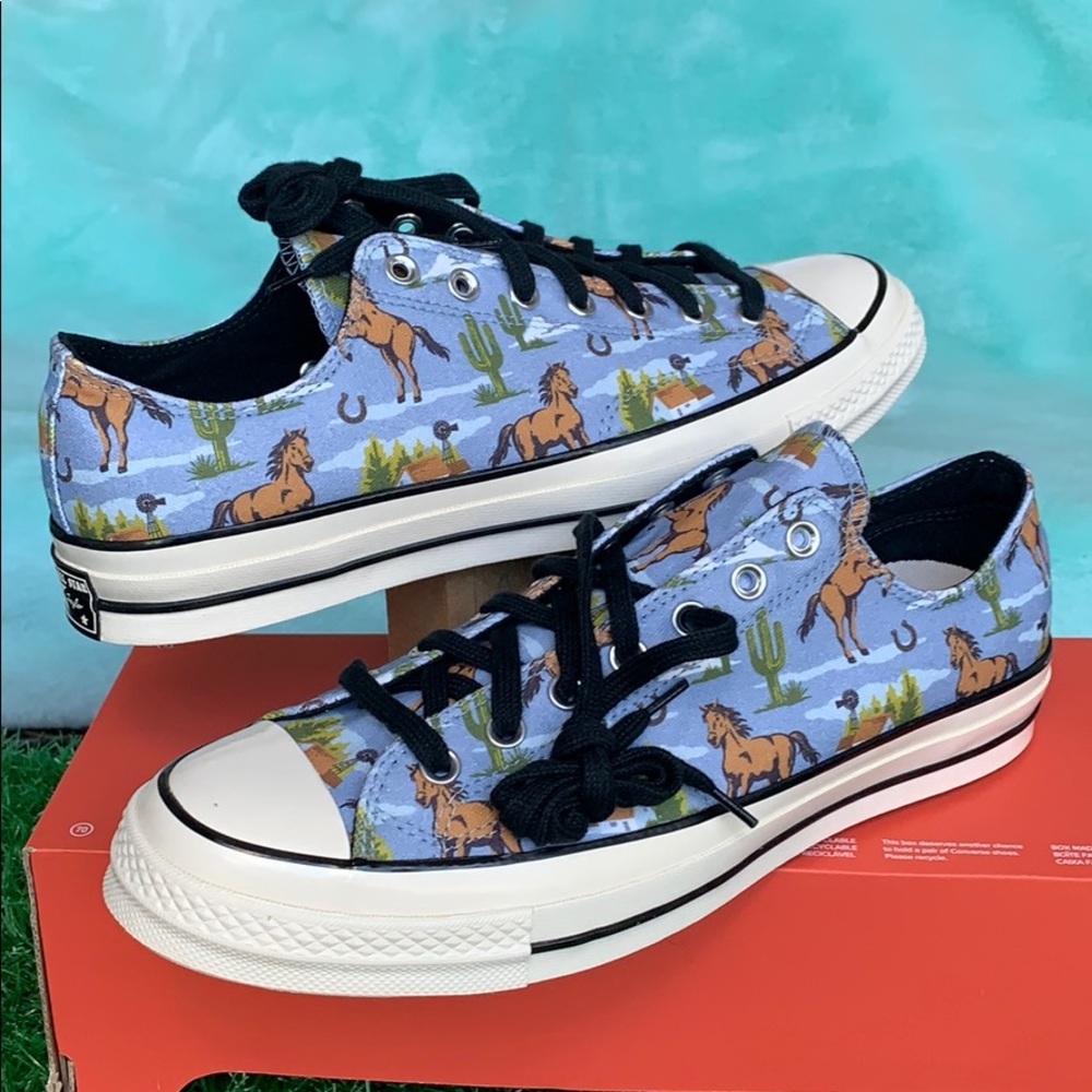 CONVERSE CHUCK 70 OX WASHED DENIM/MULTI/EGRET MEN’